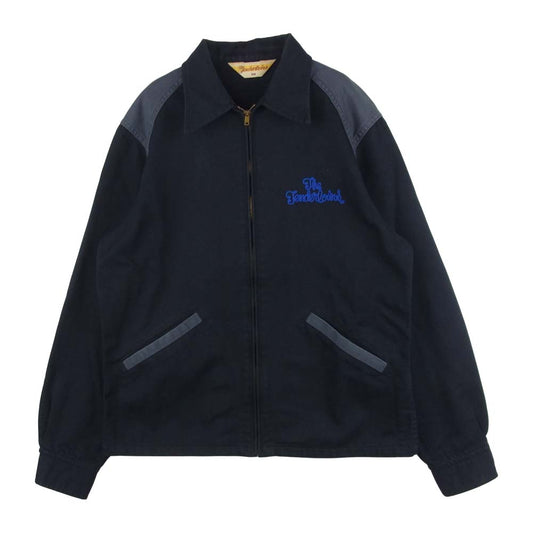 TENDERLOIN テンダーロイン T-WORK JKT 刺繍 ワーク ジャケット コットン 日本製 ダークネイビー系 S【中古】