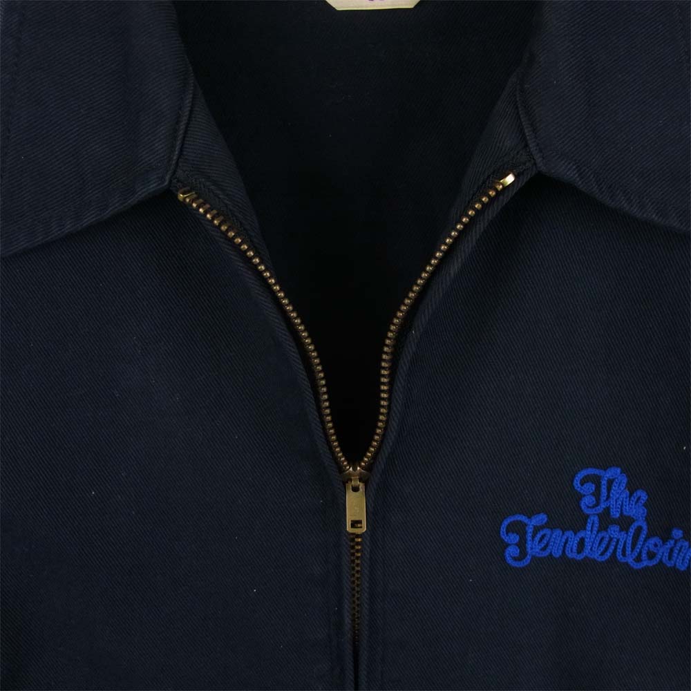 TENDERLOIN テンダーロイン T-WORK JKT 刺繍 ワーク ジャケット コットン 日本製 ダークネイビー系 S【中古】