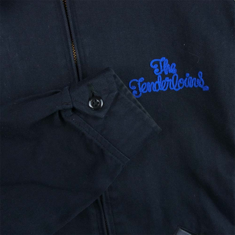 TENDERLOIN テンダーロイン T-WORK JKT 刺繍 ワーク ジャケット コットン 日本製 ダークネイビー系 S【中古】