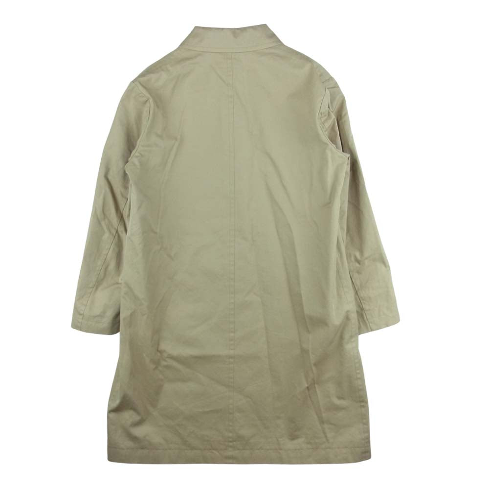 tricot COMME des GARCONS トリココムデギャルソン AD2000 TC-04004M ステンカラー コート コットン ウール 日本製 ベージュ系 M【中古】