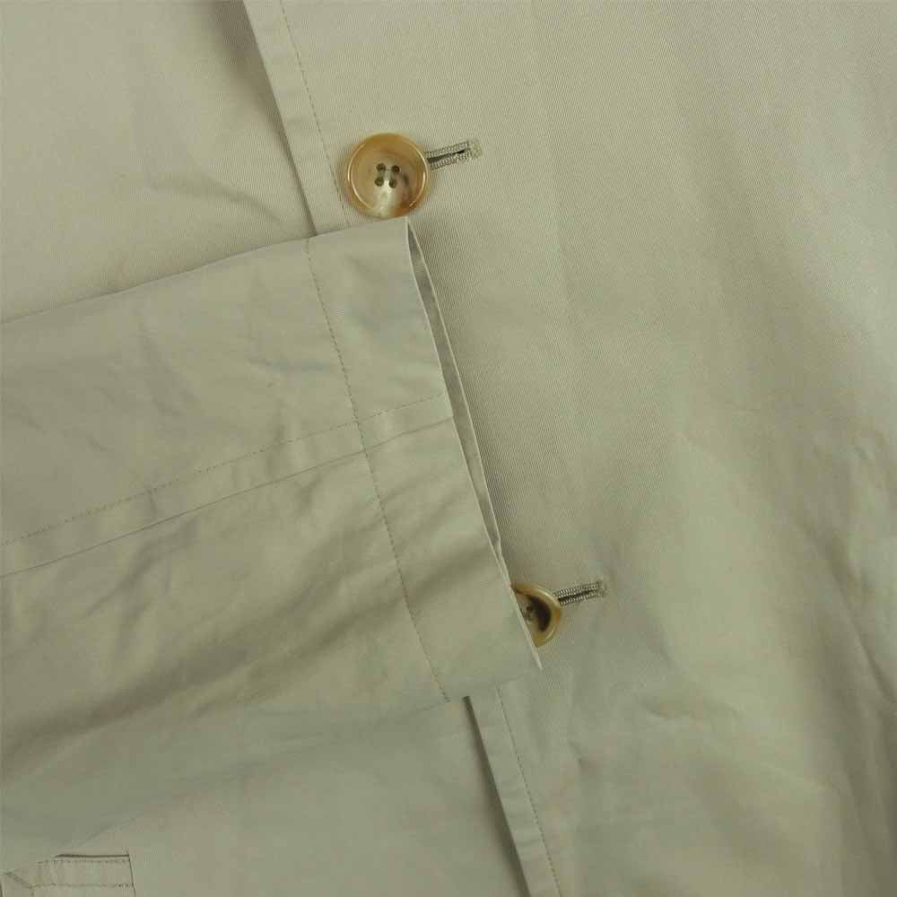 tricot COMME des GARCONS トリココムデギャルソン AD2000 TC-04004M ステンカラー コート コットン ウール 日本製 ベージュ系 M【中古】