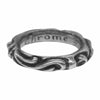 CHROME HEARTS クロムハーツ（原本無） SCRL BAND スクロールバンド リング シルバー系 12号【中古】