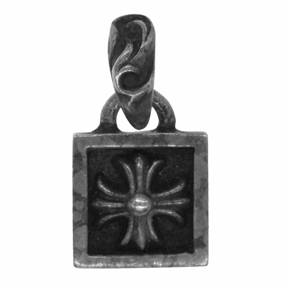 CHROME HEARTS クロムハーツ（原本無） フレームド CHプラス チャーム シルバー系【中古】