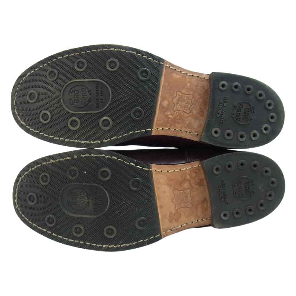 RED WING レッドウィング 9077 Mil-1 Congress Boots ミルワンコングレス ブーツ サイドゴア チェルシー ブーツ ワインレッド系 8.5【中古】