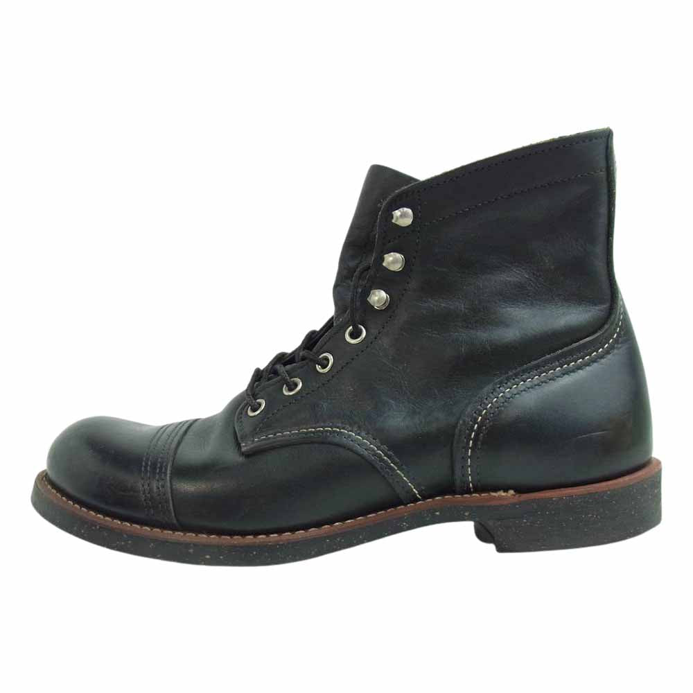 RED WING レッドウィング 8114 IRON RANGE BOOT アイアンレンジブーツ ブラック系 27.5【中古】