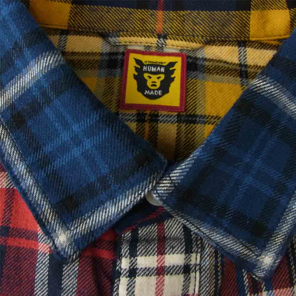 HUMAN MADE ヒューマンメイド Crazy Check Flannel Shirt クレイジー