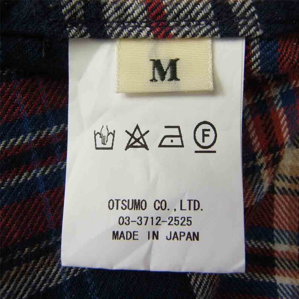 HUMAN MADE ヒューマンメイド Crazy Check Flannel Shirt クレイジー チェック フランネル シャツ マルチカラー系 M【美品】【中古】