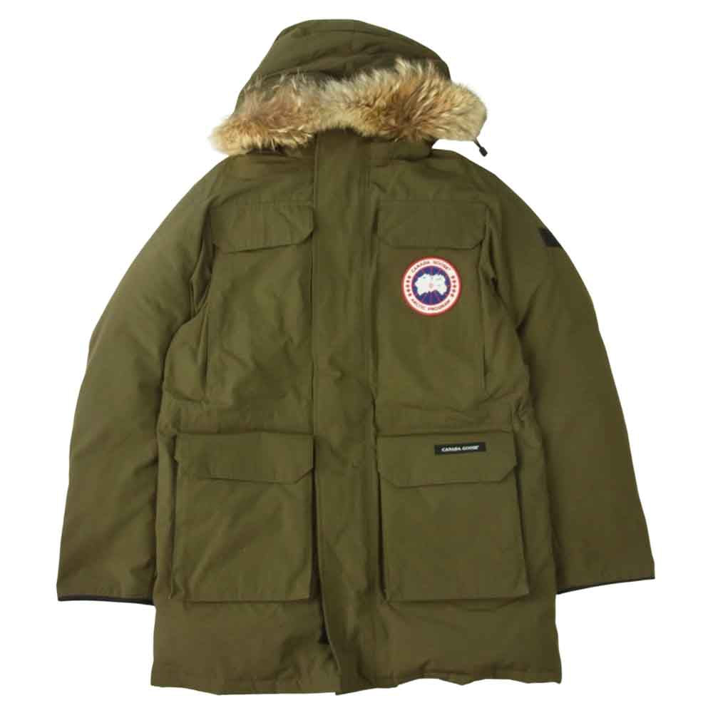 CANADA GOOSE カナダグース 4567MR CITADEL PARKA シタデル パーカ ダウン ジャケット カーキ系 M【中古】