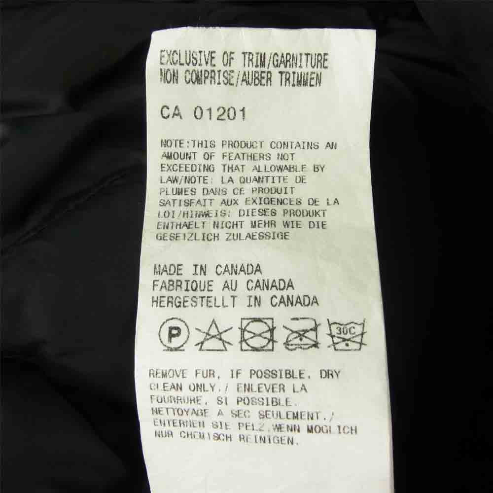 CANADA GOOSE カナダグース 4567MR CITADEL PARKA シタデル パーカ ダウン ジャケット カーキ系 M【中古】