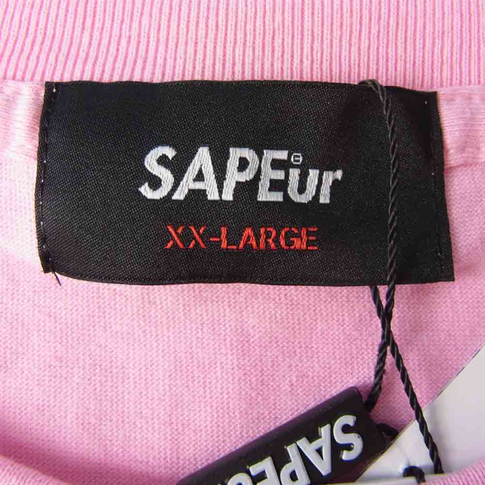 サプール A0021-071 VINTAGE SNOOPY  ヴィンテージ スヌーピー Tシャツ ピンク系 XXL【新古品】【未使用】【中古】