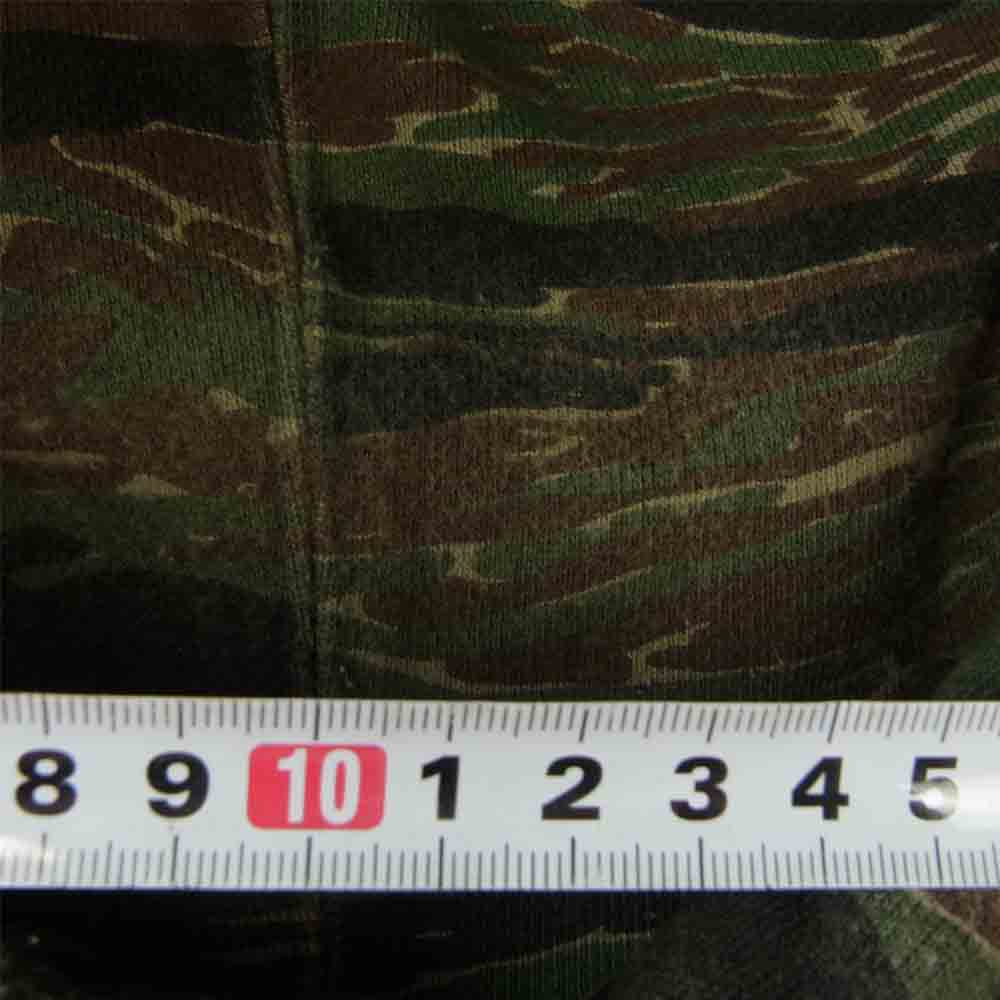 WTAPS ダブルタップス 16AW 162ATDT-CSM11S SWAT SHIRT TIGER STRIPE タイガーカモ パーカー カーキ系 XL【中古】