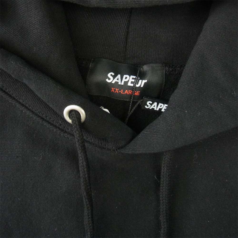 サプール SAFW20-014 Beautiful Butterfly Hoodie ビューティフル バタフライ フーディ ブラック系 XXL【新古品】【未使用】【中古】