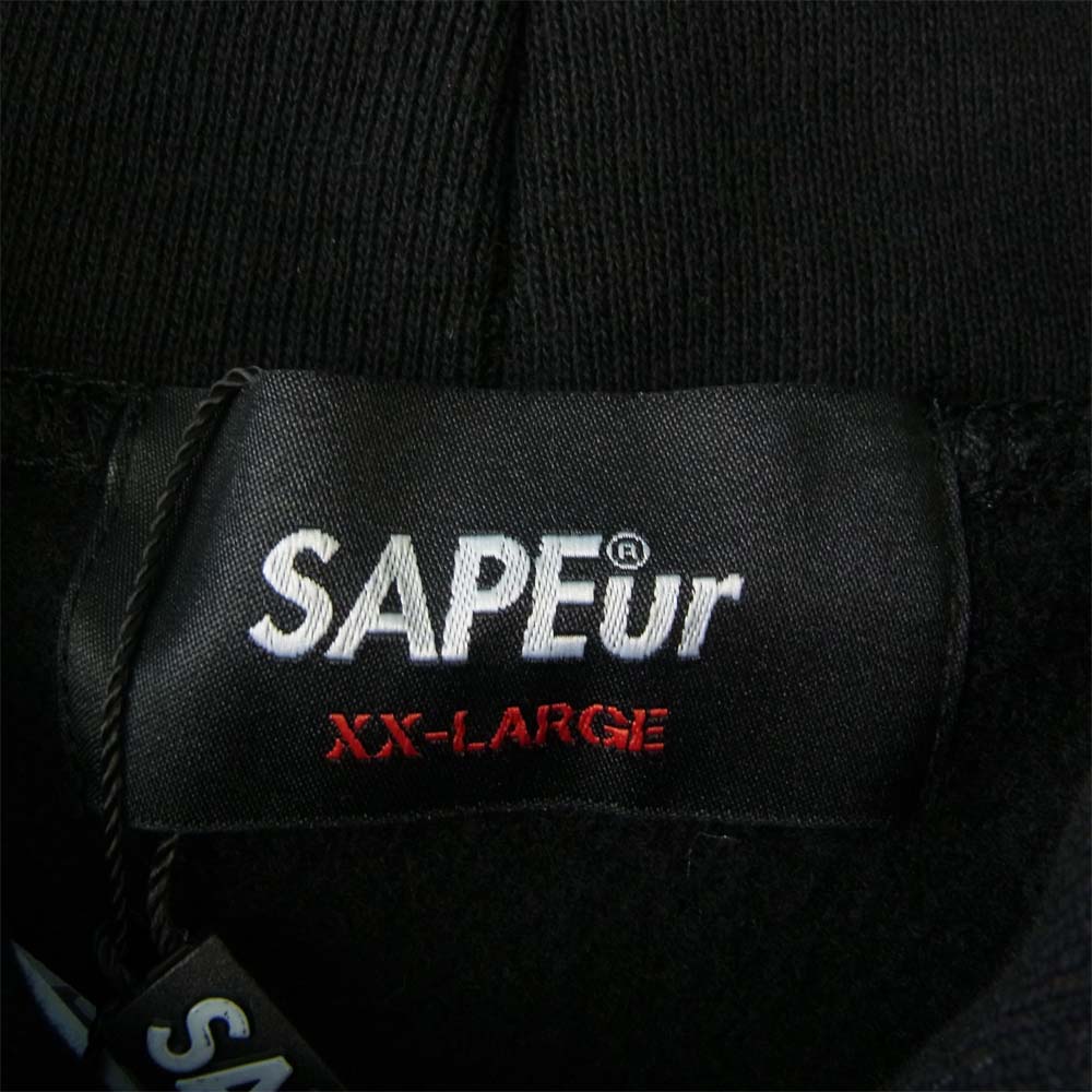 サプール SAFW20-014 Beautiful Butterfly Hoodie ビューティフル バタフライ フーディ ブラック系 XXL【新古品】【未使用】【中古】