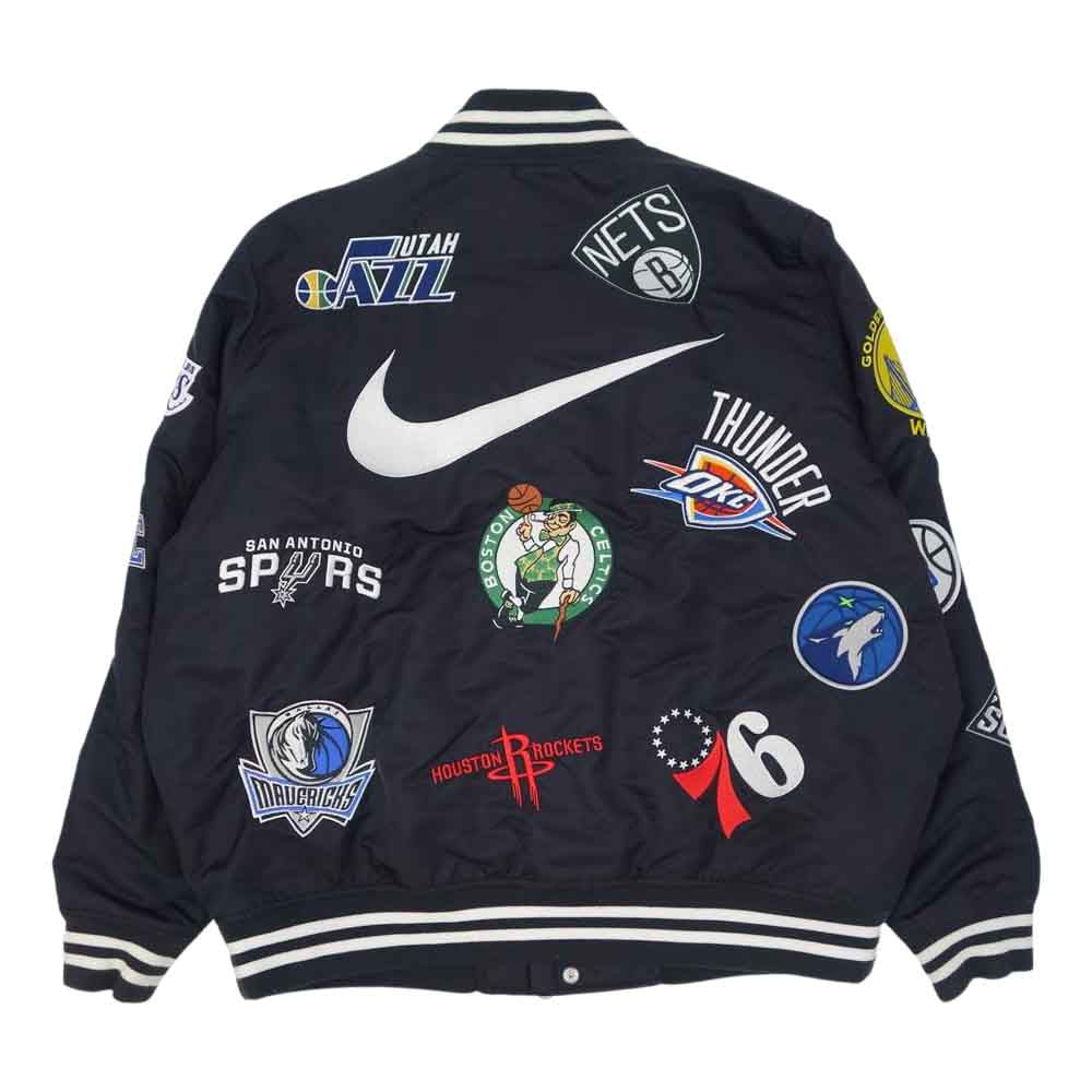 Supreme シュプリーム NIKE NBA Teams Warm Up Jacket ナイキ チームス ウォームアップ ジャケット ブラック系 XL【中古】