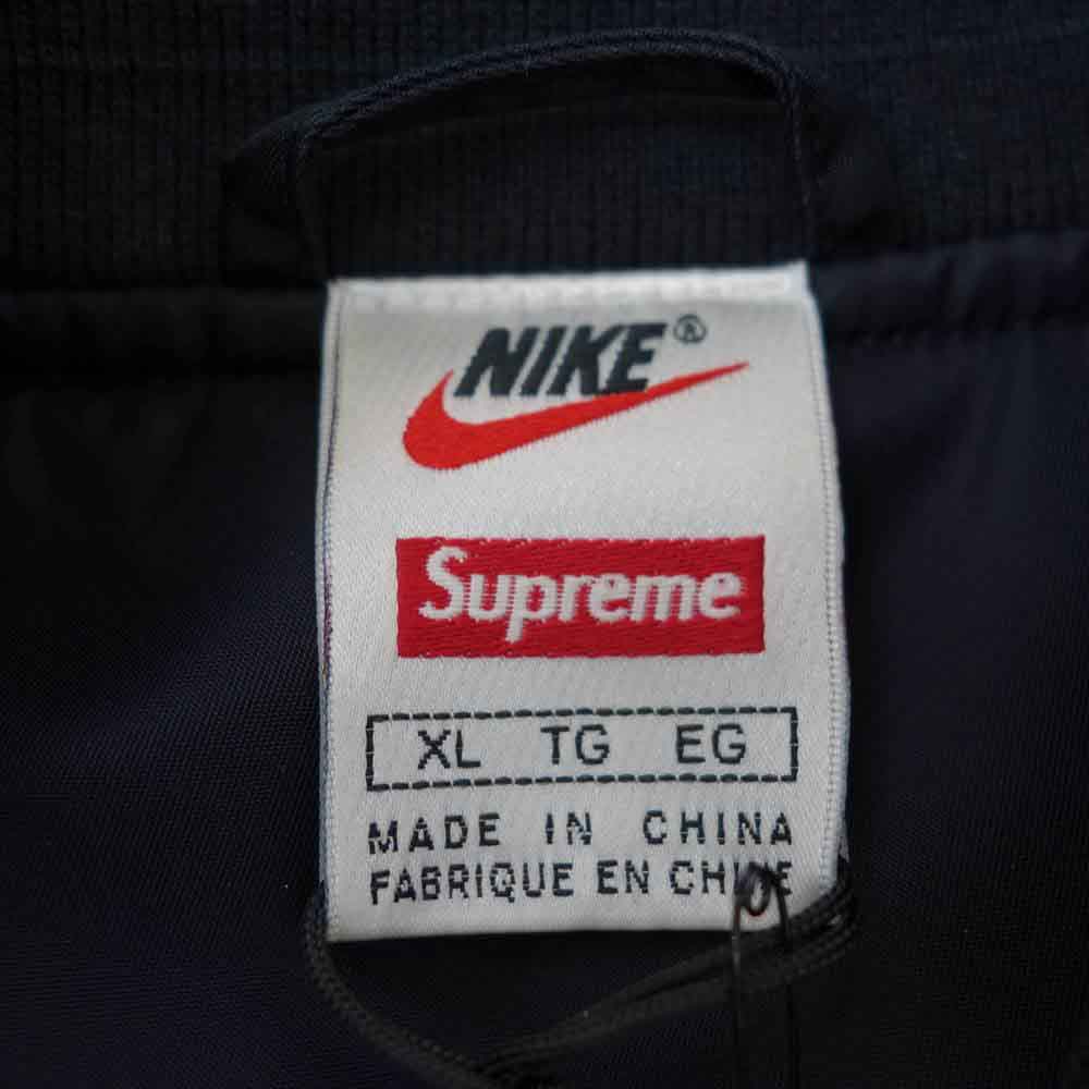 Supreme シュプリーム NIKE NBA Teams Warm Up Jacket ナイキ チームス ウォームアップ ジャケット ブラック系 XL【中古】