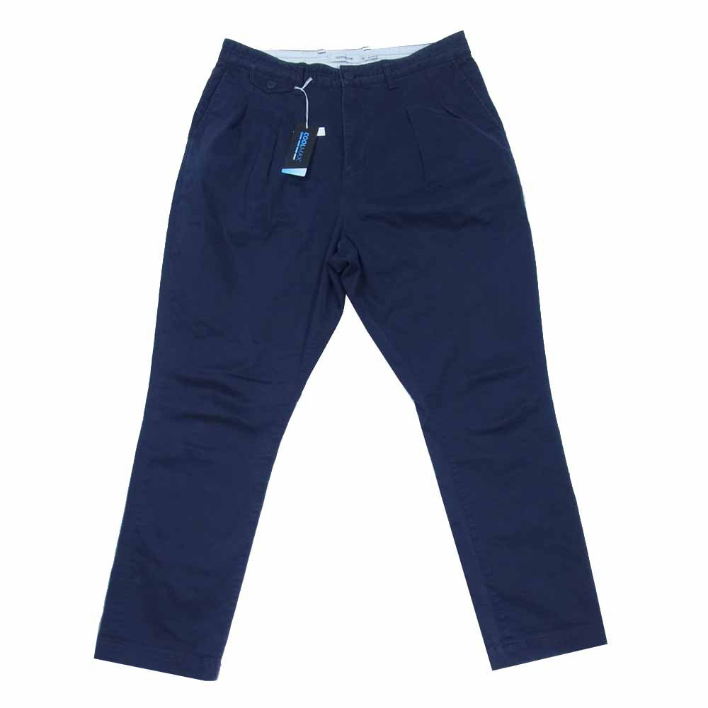 nonnative ノンネイティブ 21AW NN-P3907 DWELLER CHINO TROUSERS RELAXED FIT ツータック チノ トラウザーズ パンツ ネイビー系 2【中古】