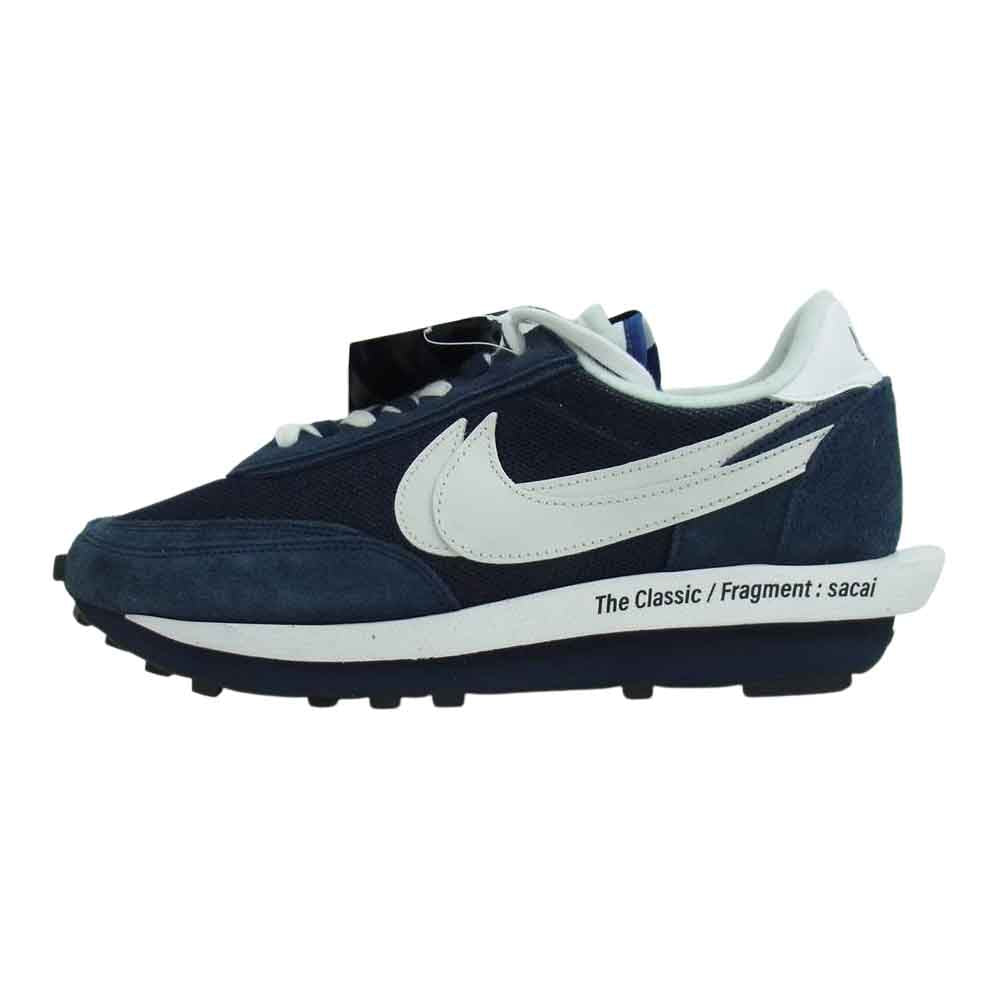 NIKE ナイキ Sacai Fragment DH2684-400 LD WAFFLE サカイ フラグメント ワッフル ネイビー系 30【新古品】【未使用】【中古】