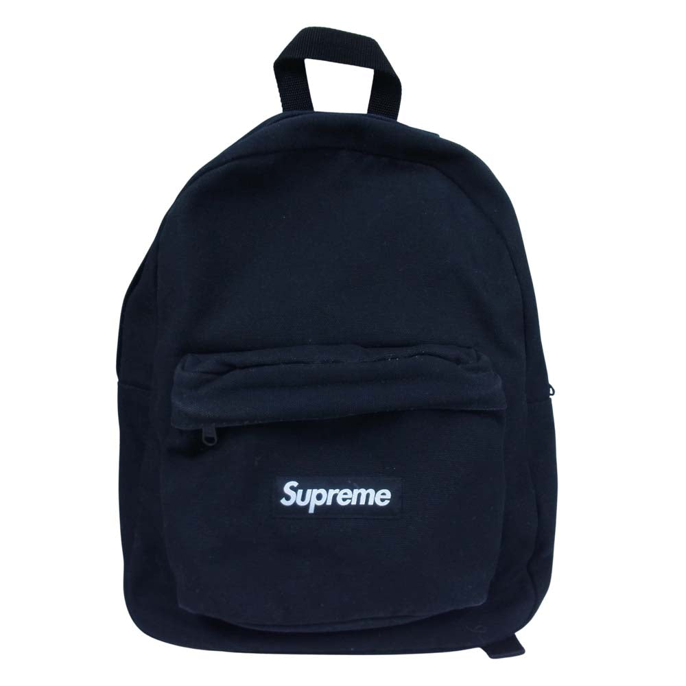 Supreme シュプリーム 20AW Canvas Backpack ボックスロゴ キャンバス バックパック ブラック系【中古】