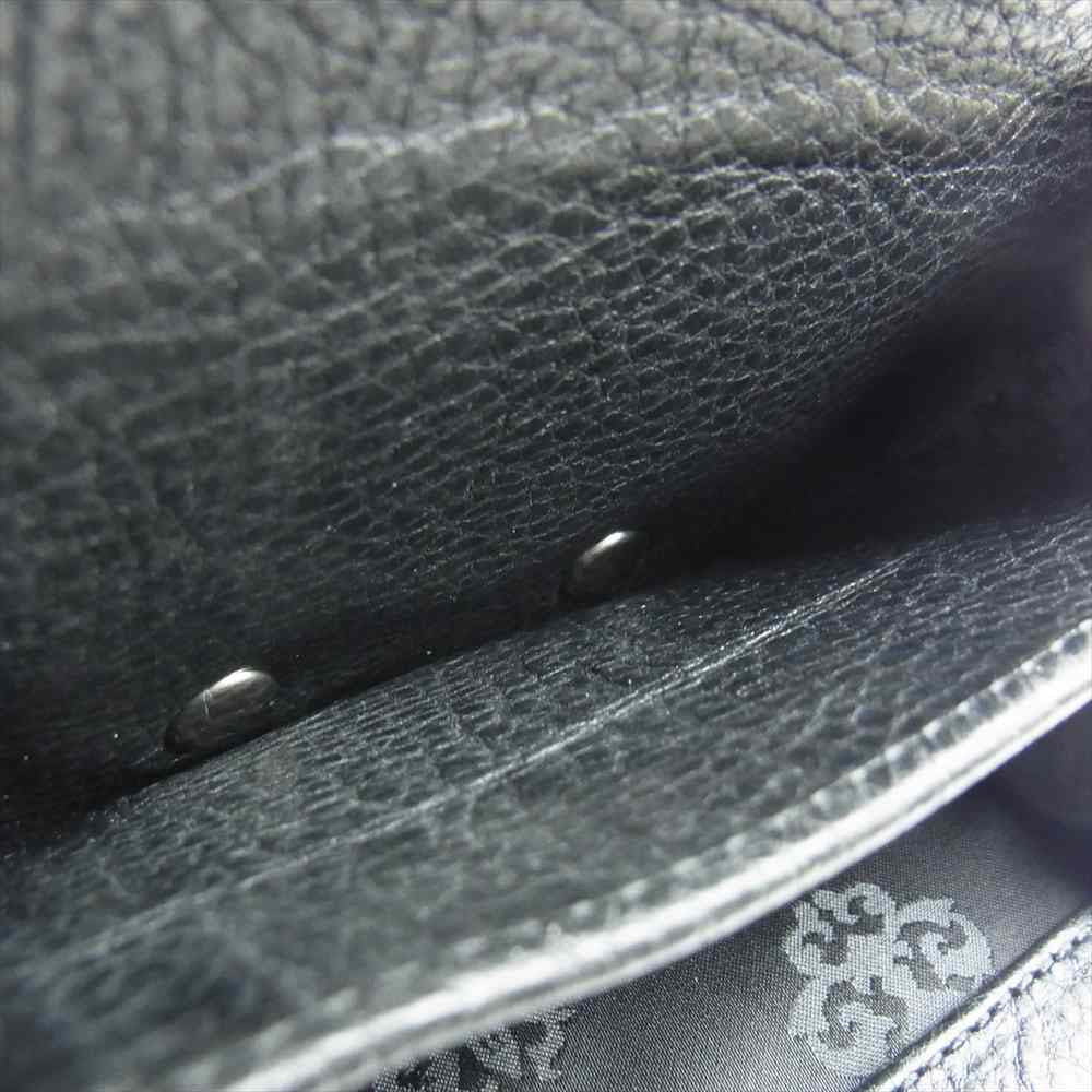 CHROME HEARTS クロムハーツ（原本有） TINY WALLET CH プラス タイニーウォレット  ブラック系【極上美品】【中古】