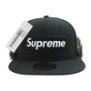 Supreme シュプリーム 19AW Earflap New Era ニューエラ イヤーフラップ ボックスロゴ キャップ ブラック系 57.7cm【新古品】【未使用】【中古】