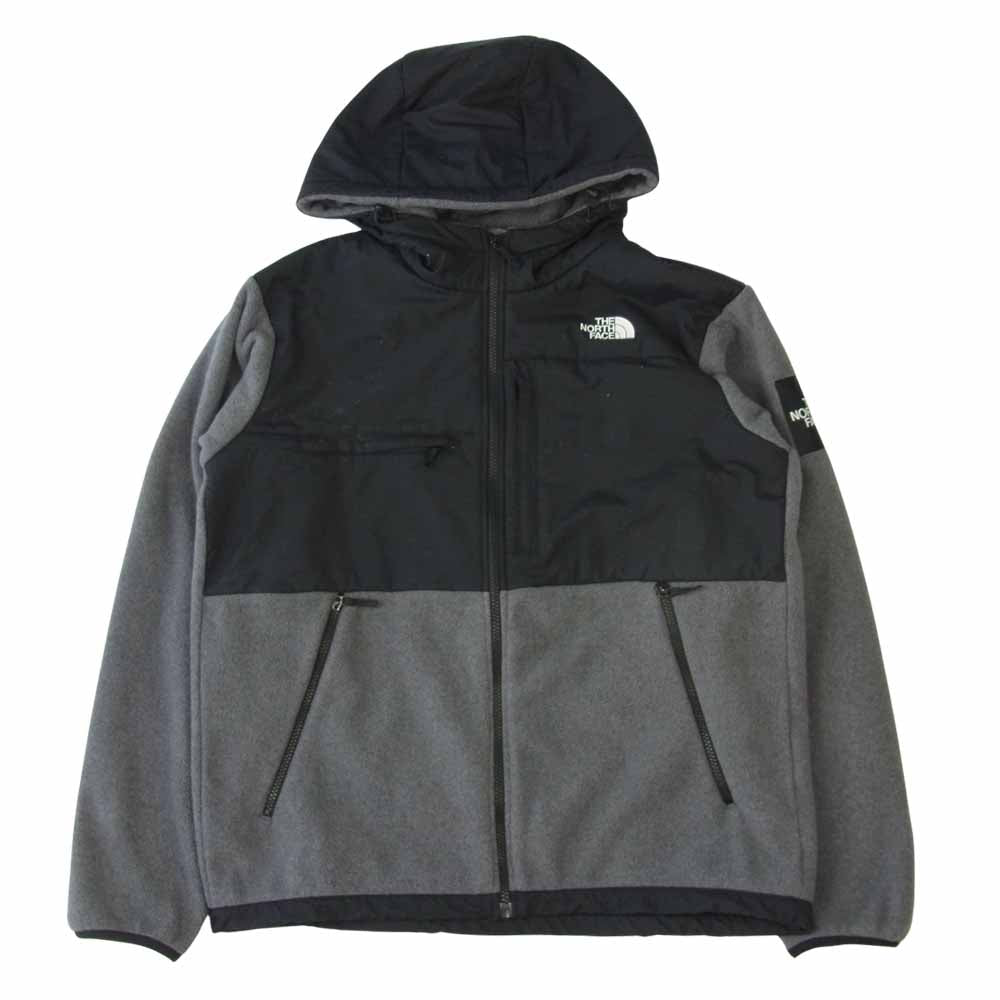 THE NORTH FACE ノースフェイス NA71952 Denali Hoodie デナリ フーディ フリース ジャケット グレー系 XL【中古】