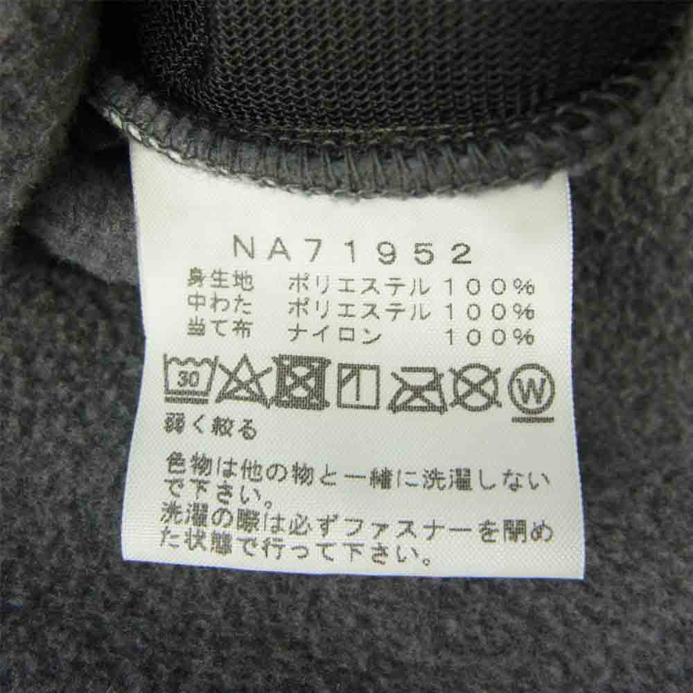 THE NORTH FACE ノースフェイス NA71952 Denali Hoodie デナリ フーディ フリース ジャケット グレー系 XL【中古】