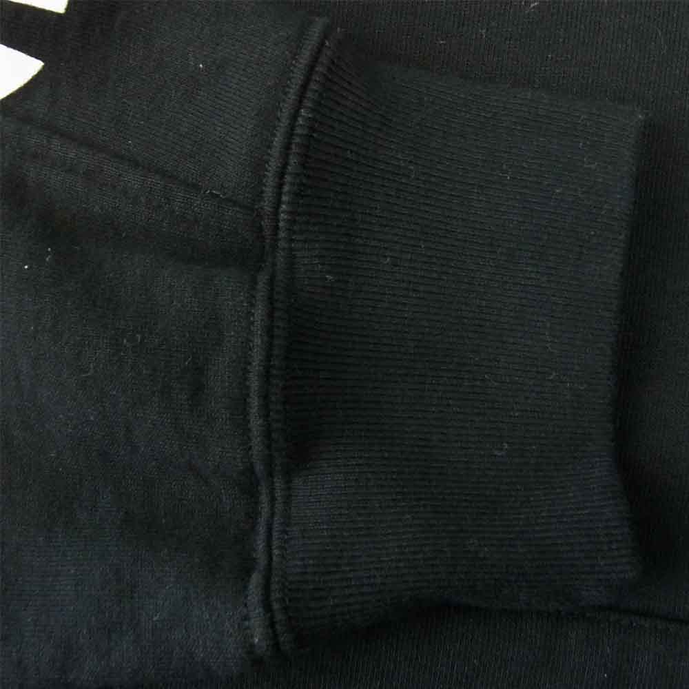 Supreme シュプリーム 18SS Sideline Hooded Sweatshirt サイドライン フーデッド スウェットシャツ プルオーバー パーカー ブラック系 M【中古】