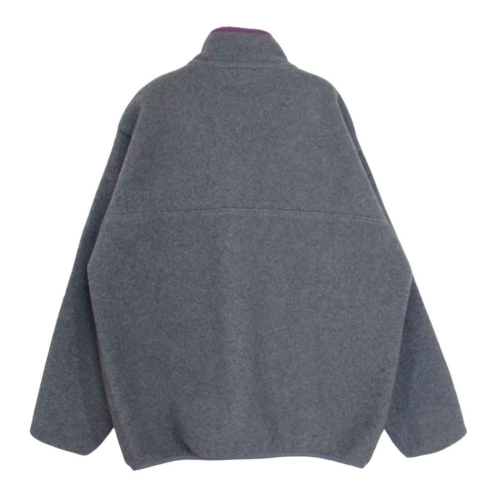 patagonia パタゴニア 25450 94年製 雪無しタグ Synchilla Snap-T Pullover シンチラ スナップT プルオーバー フリース グレー系 M【中古】
