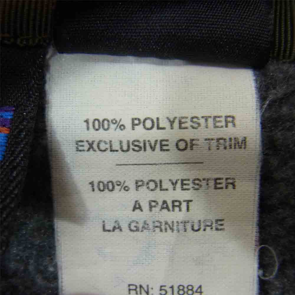 patagonia パタゴニア 25450 94年製 雪無しタグ Synchilla Snap-T Pullover シンチラ スナップT プルオーバー フリース グレー系 M【中古】