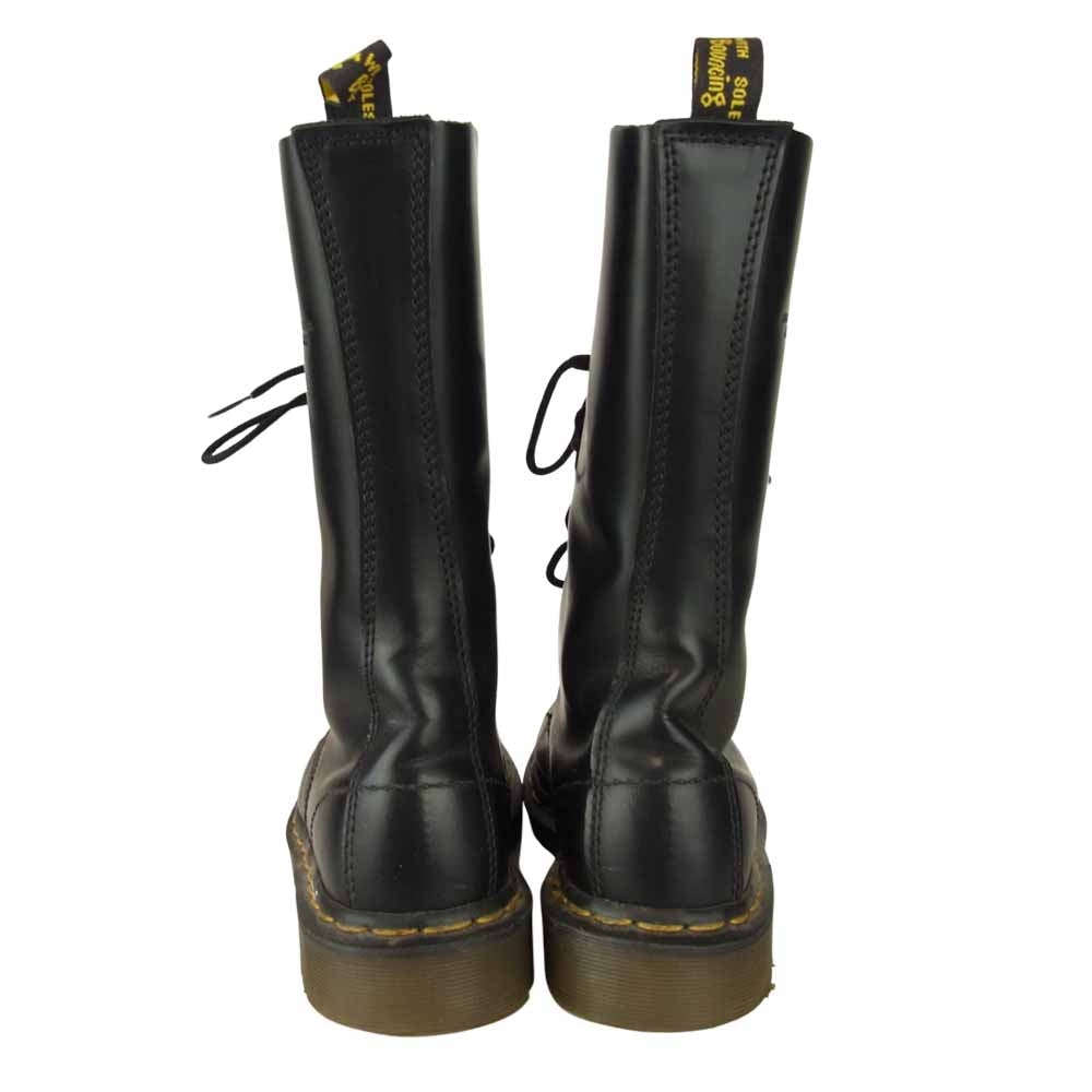 Dr.Martens ドクターマーチン 1914 14 ホール ブーツ ブラック系 4【中古】