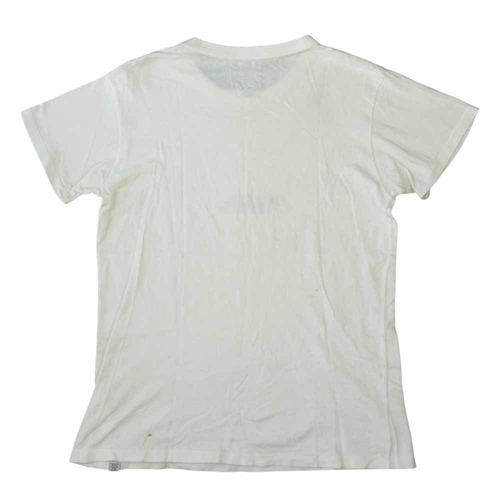 VISVIM ビズビム 16AW 0116205010039 SKETCH VTG CREW S/S (CAR CLUB) プリント 半袖 Tシャツ ホワイト系 2【中古】