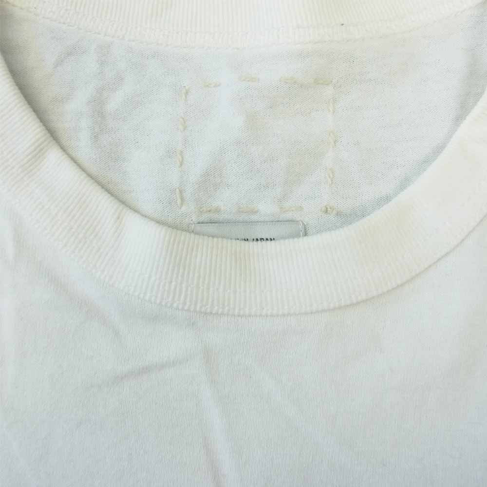 VISVIM ビズビム 16AW 0116205010039 SKETCH VTG CREW S/S (CAR CLUB) プリント 半袖 Tシャツ ホワイト系 2【中古】