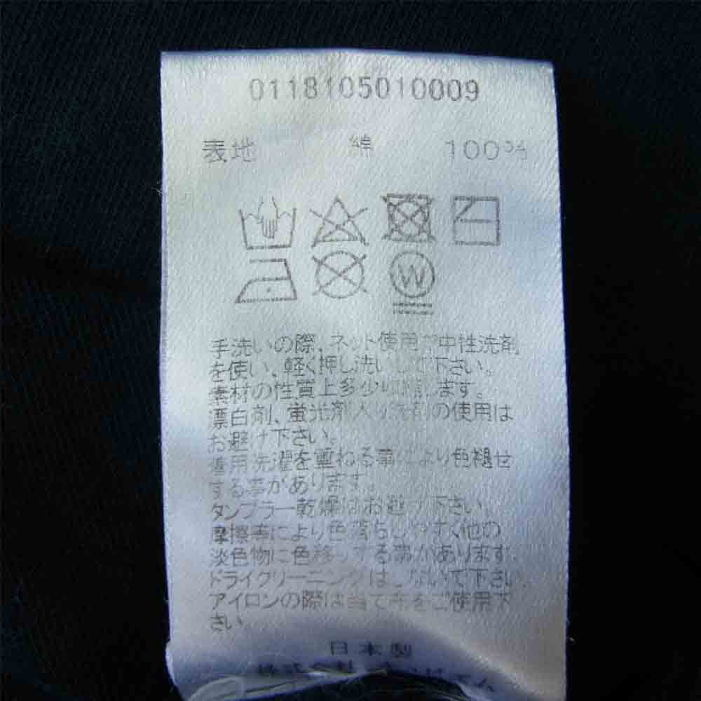 VISVIM ビズビム 18SS 0118105010009 JUMBO TEE S/S (N.D.) 藍染 半袖 ポケット Tシャツ ネイビー系 2【中古】