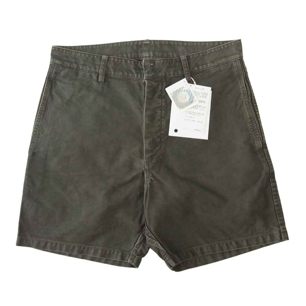 VISVIM ビズビム 15SS 0115105008007 PASTORAL SHORTS CHINO パストラル ショーツ チノ ショート パンツ グレー系 1【美品】【中古】