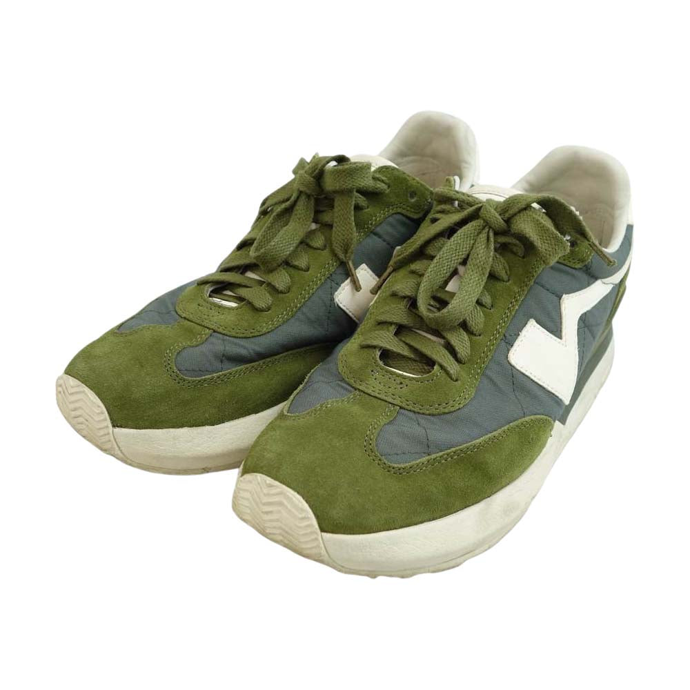 VISVIM ビズビム 20AW 0120201001002 FKT RUNNER ランナー ローカット スニーカー グリーン系 US09【中古】
