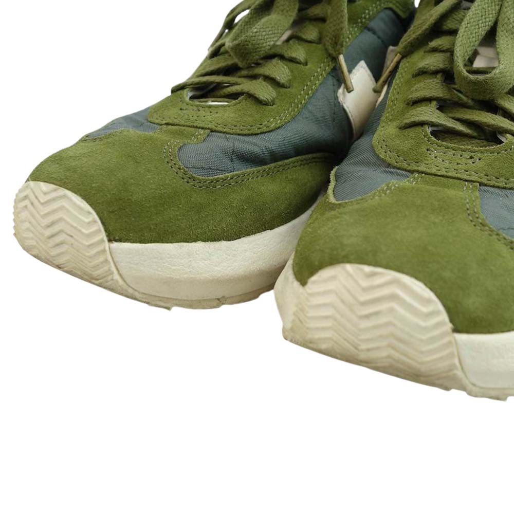VISVIM ビズビム 20AW 0120201001002 FKT RUNNER ランナー ローカット スニーカー グリーン系 US09【中古】