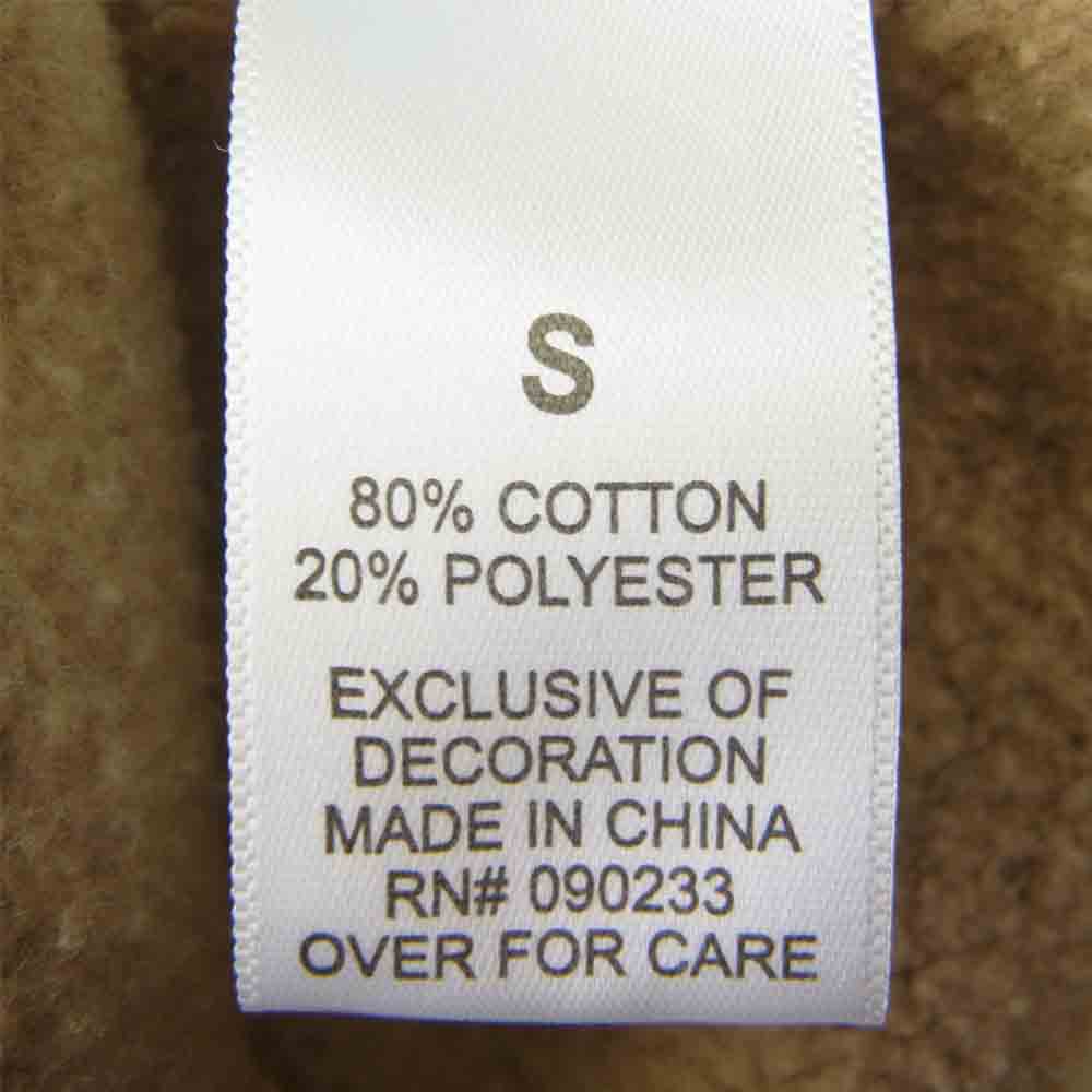 FEAR OF GOD フィアオブゴッド FOG Essentials エッセンシャルズ バックロゴ パーカー ベージュ系 S【中古】