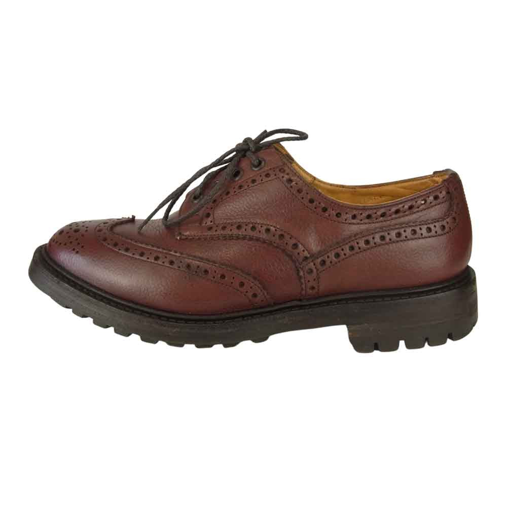 Tricker's トリッカーズ ILKLEY ウイングチップ シューズ ブラウン系【中古】