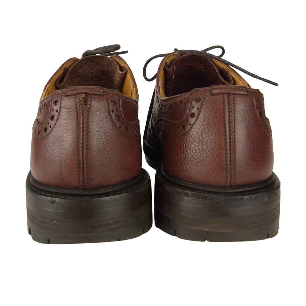 Tricker's トリッカーズ ILKLEY ウイングチップ シューズ ブラウン系【中古】