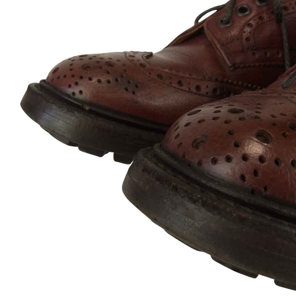 Tricker's トリッカーズ ILKLEY ウイングチップ シューズ ブラウン系【中古】