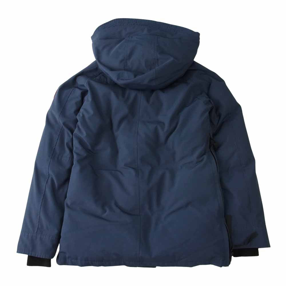 CANADA GOOSE カナダグース 3346JM 国内正規品 グリフィンタグ LANGLEY ラングレー BEAUTY&YOUTH 別注 ダウン ジャケット ネイビー系 S【中古】