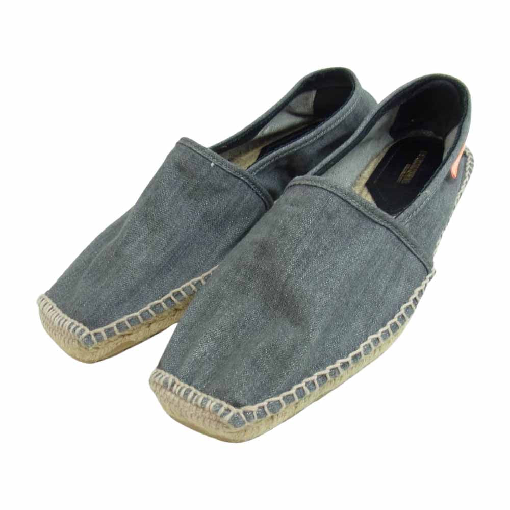 DSQUARED2 ディースクエアード エスパドリーユ スリッポン シューズ インディゴブルー系 42【中古】