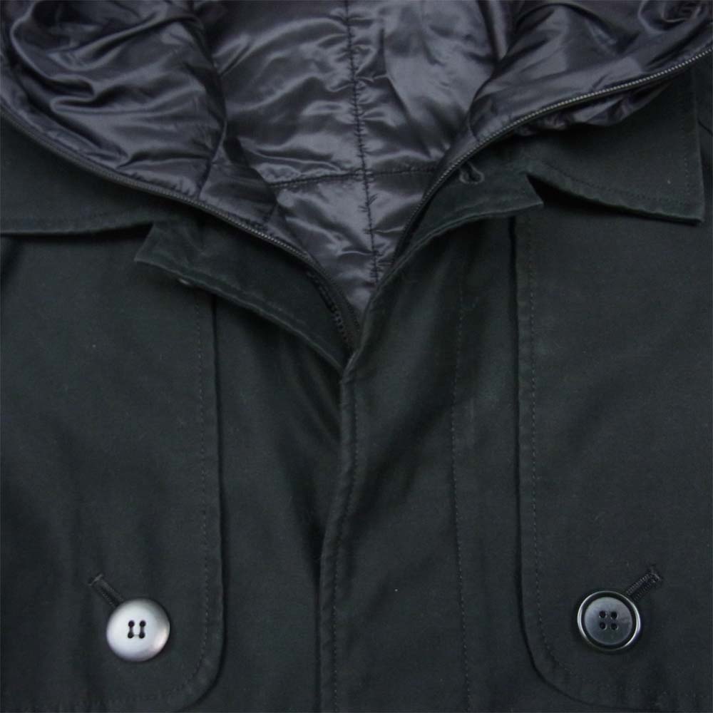 UNDERCOVER アンダーカバー N4303 UNDERCOVERISM アンダーカバイズム ライナー付 ステンカラー コート ブラック系 2【中古】