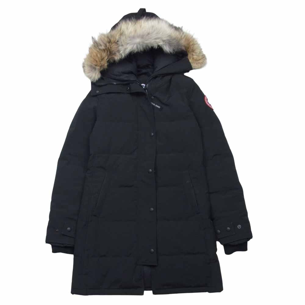 CANADA GOOSE カナダグース 2302JL 国内正規品 サザビーリーグタグ Mackenzie parka マッケンジー ダウン コート ブラック系 M【中古】