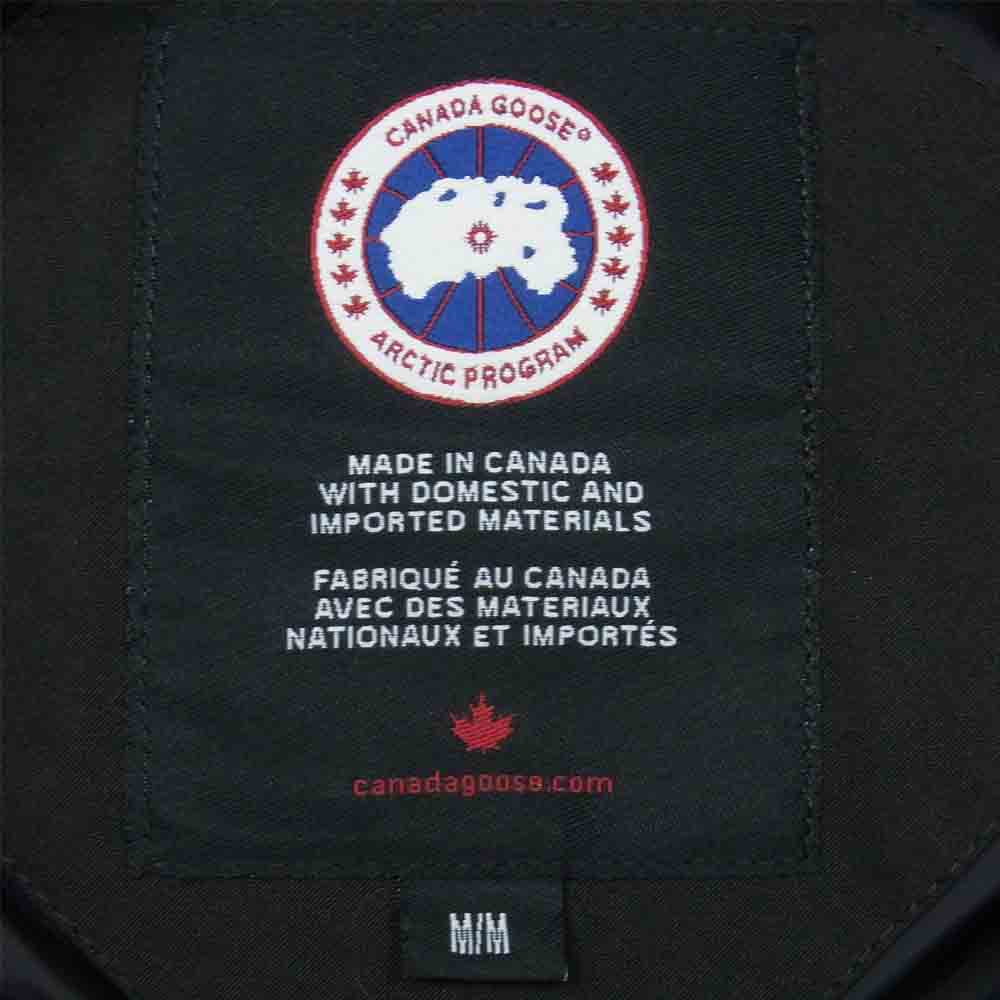 CANADA GOOSE カナダグース 2302JL 国内正規品 サザビーリーグタグ Mackenzie parka マッケンジー ダウン コート ブラック系 M【中古】