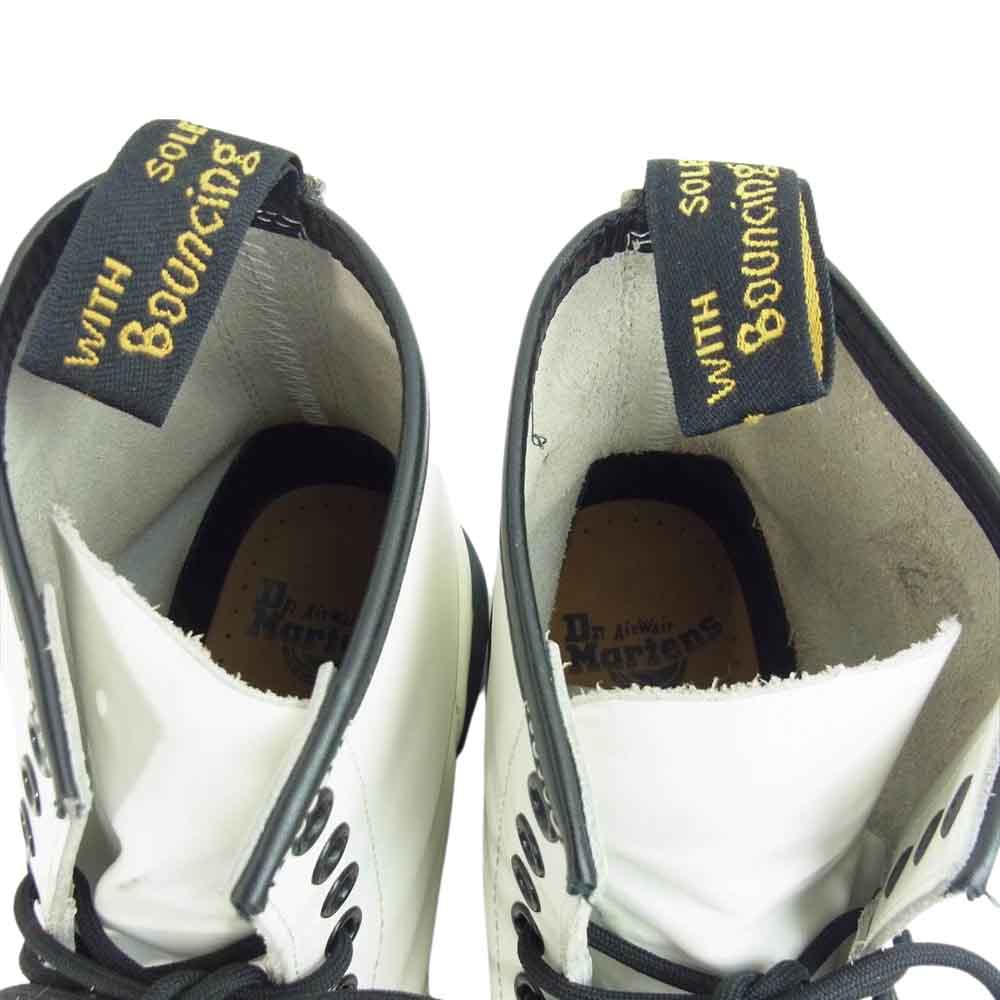 Dr.Martens ドクターマーチン 11822100 1460 8EYE BOOT 8ホール レースアップ ブーツ ホワイト系 42【中古】