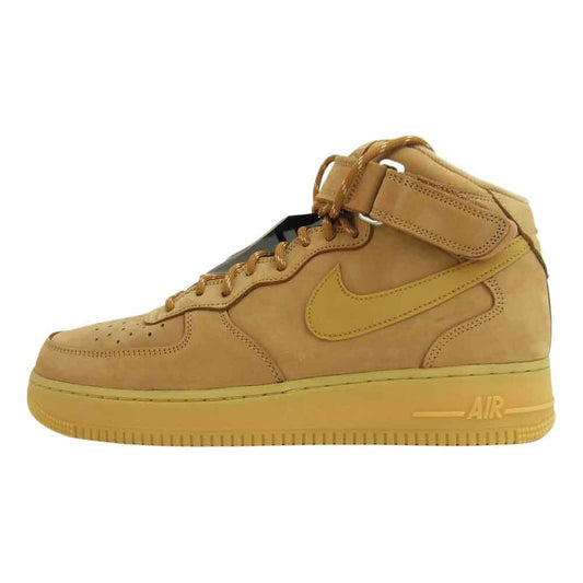 NIKE ナイキ DJ9158-200 AIR FORCE 1 MID FLAX ライトブラウン系 28.5cm【新古品】【未使用】【中古】