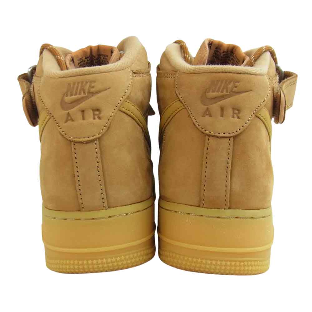 NIKE ナイキ DJ9158-200 AIR FORCE 1 MID FLAX ライトブラウン系 28.5cm【新古品】【未使用】【中古】