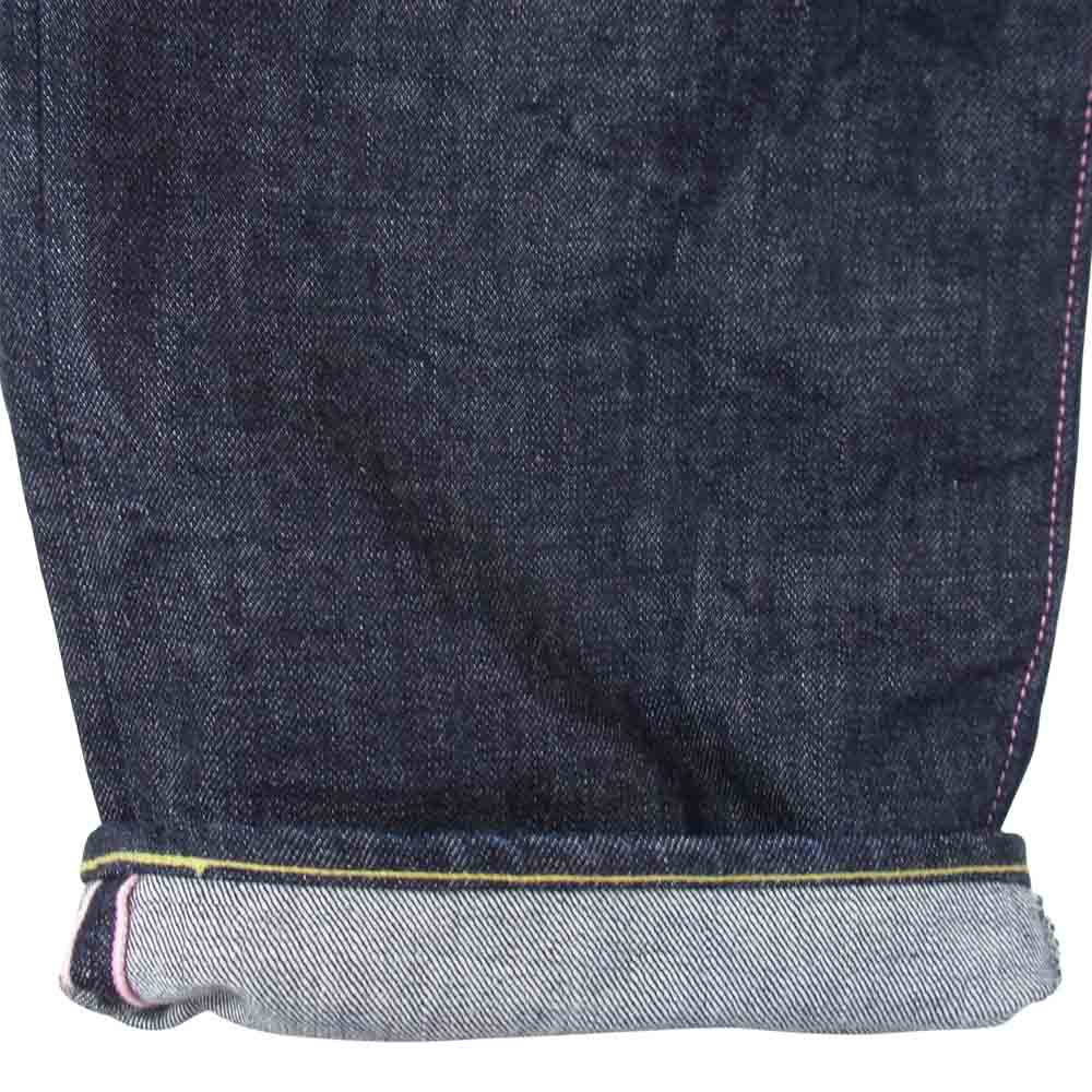 MOMOTARO JEANS 桃太郎ジーンズ G019-MZ 銅丹 特濃 クラシックストレート 14.7 オンス ジッパーフライ デニム パンツ インディゴブルー系 36【美品】【中古】