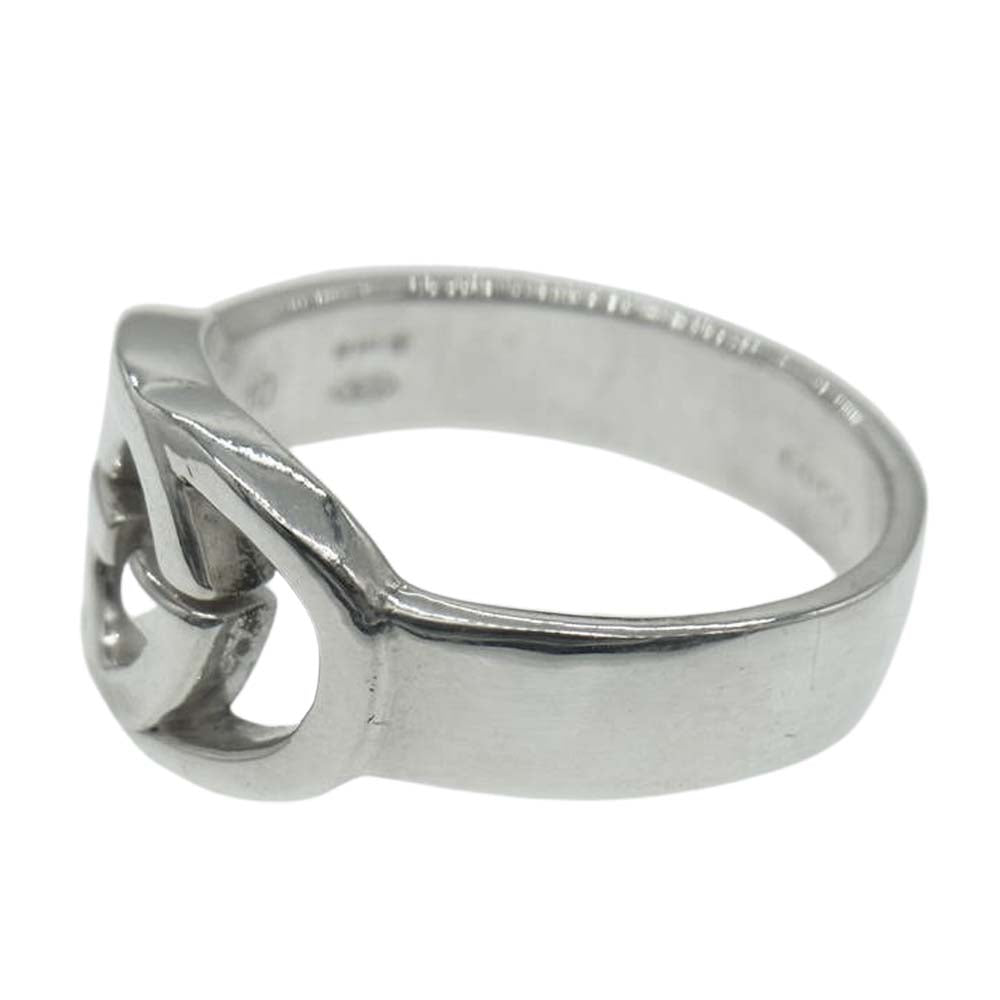 GUCCI グッチ インターロッキング G リング シルバー系【中古】